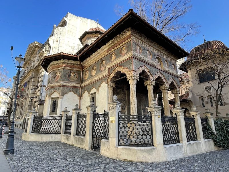 Bükreş - Stavropoleos Manastırı (Mănăstirea Stavropoleos)