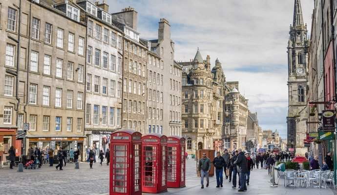 Royal Mile Dükkanları