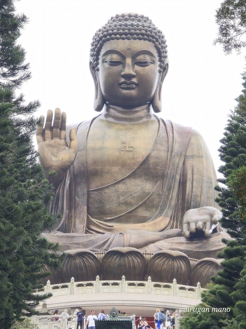 Hong Kong - Tian Tan Buddha (Büyük Buda)