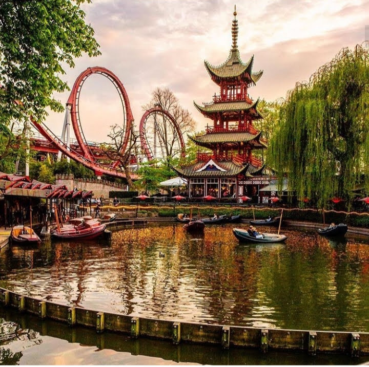 Kopenhag - Tivoli Gardens