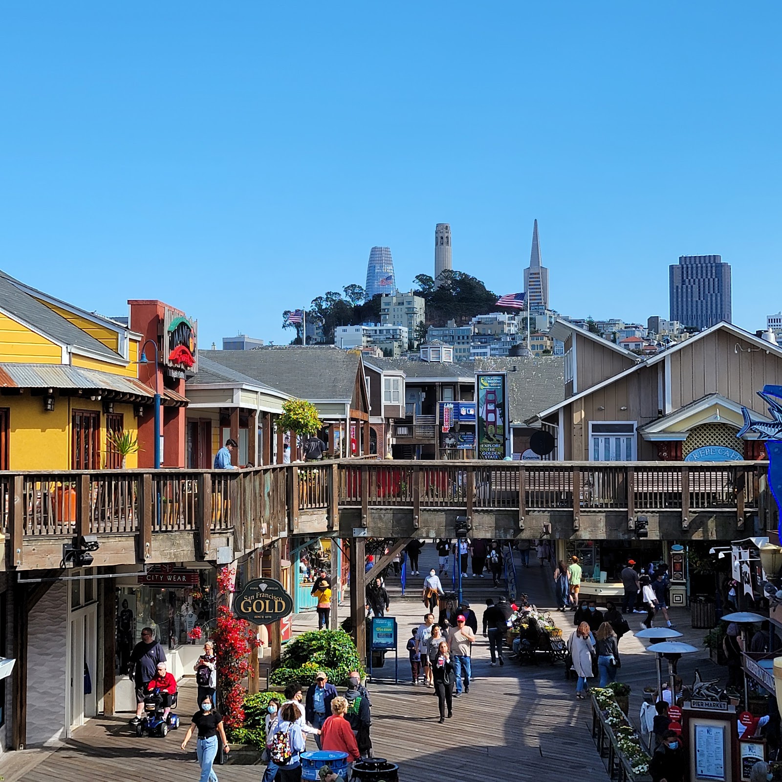 San Francisco - Fisherman's Wharf + Pier 39