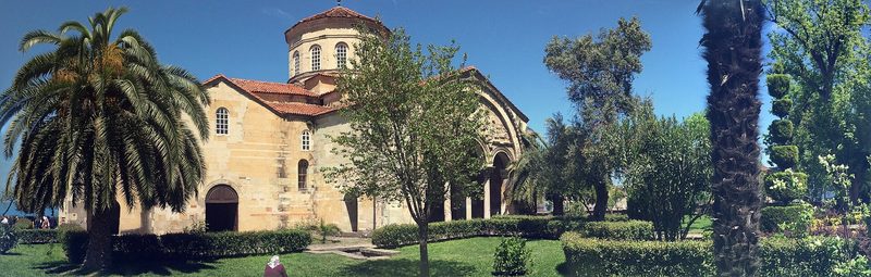 Trabzon Ayasofya panoramik dış görünüm